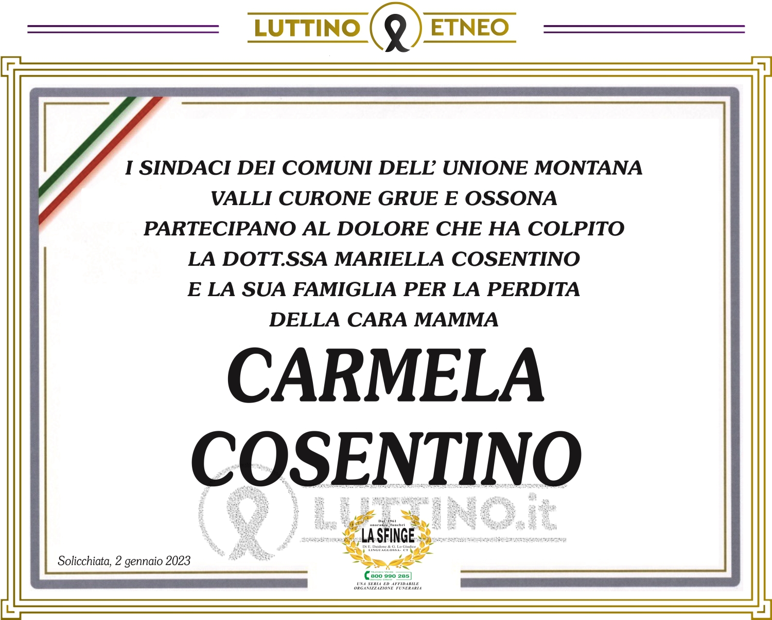 Carmela Cosentino 